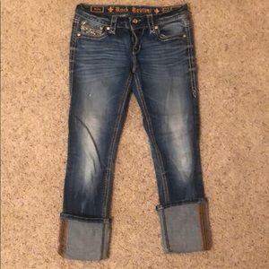 Rock Revival Capri Jeans
